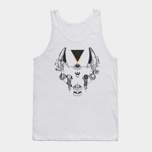 Cat With Serpent Tongue And Third Eye Tank Top